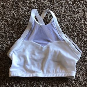 Pure white dance top